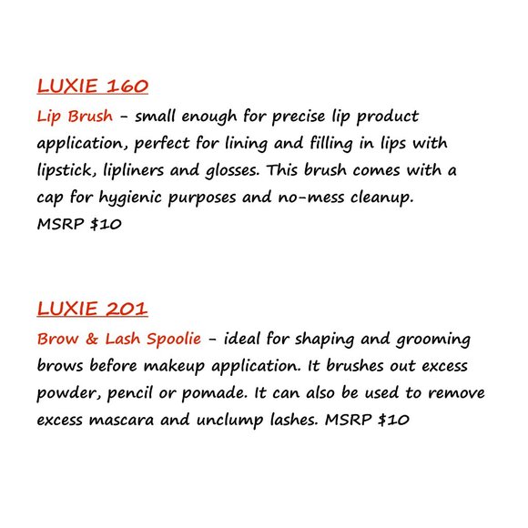 Luxie 8pc Complete Face Brush Set NIP - Picture 7 of 10